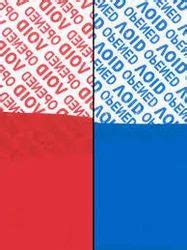 Tamper Evident Labels - Blue Tamper Evident Stickers Manufacturer from