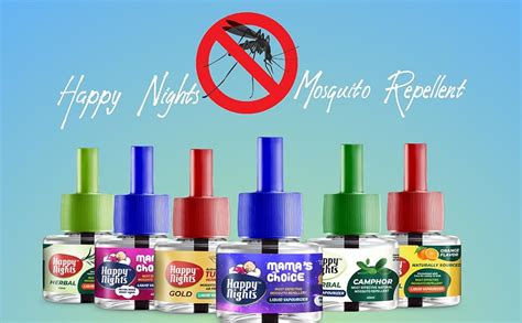 Happy Nights Lemon Eucalyptus Mosquito Repellent Refill, 45ml Mosquito ...