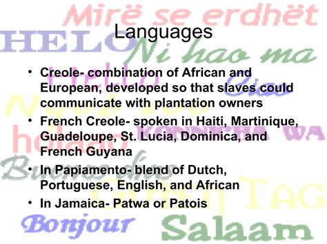 Caribbean Culture | PPT