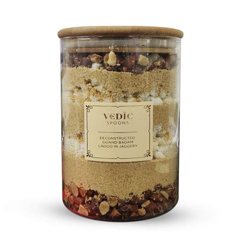 Deconstructed Gond Badam Laddos – Vedic Spoons