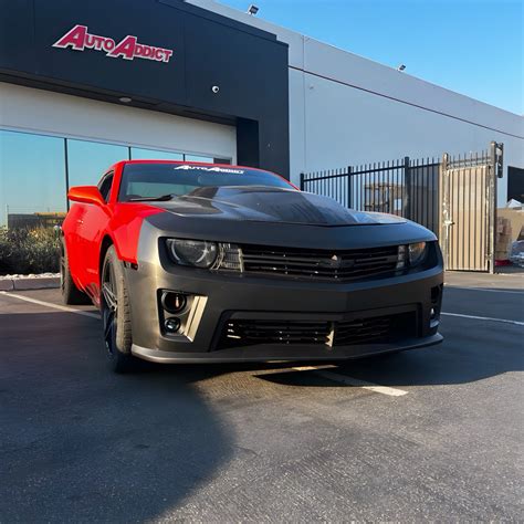 2010-2013 Chevy Camaro ZL1 Package Front Bumper Conversion Full Kit Fl