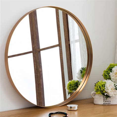 Snapklik.com : PexFix 24 Inch Round Wall Mirror Large Circle Mirrors ...