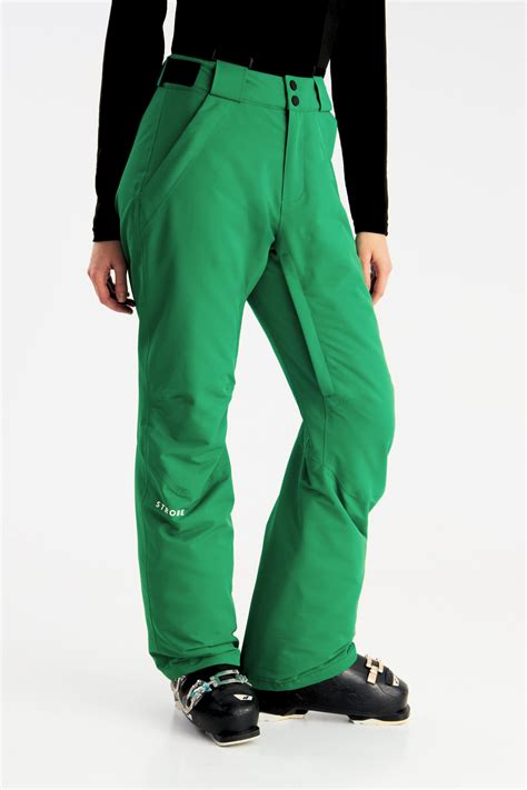 Terra Ski Pants Kelly Green - Women's - Strobe