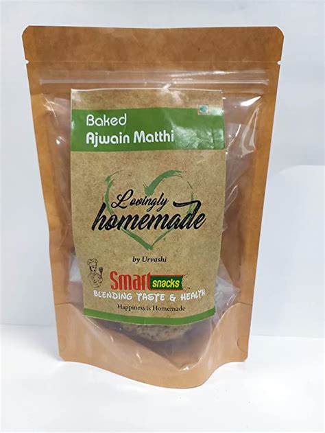Smart Snacks Baked Ajwain Mathri Non Fried Snacks Healthy & Tasty ...