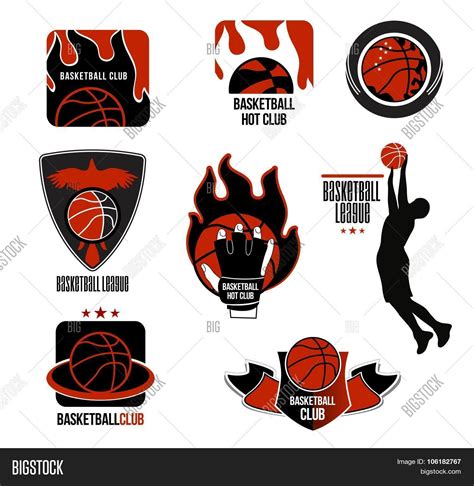Basketball League Logos