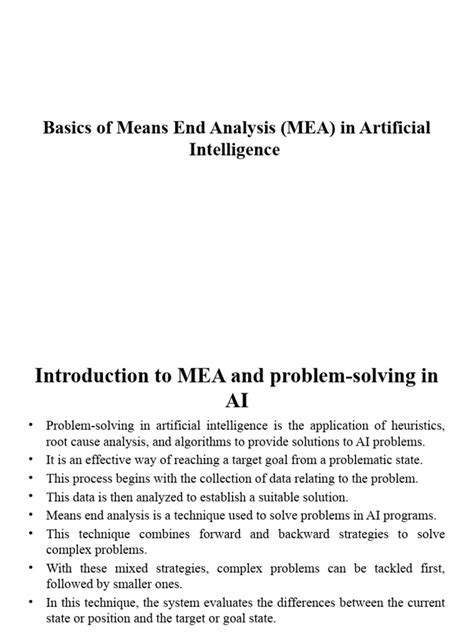Image result for Means to End Analysis Problem Solving Strategy