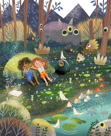 Children’S Illustrations – Free Printable Kids Illustrations – MYDAE