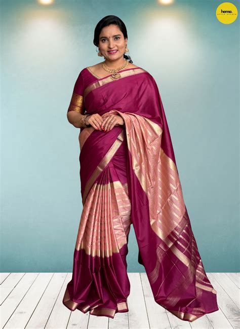 Semi Mysore Crepe (Contrast, 2D, Horizontal Lines) – Hema Style Studio