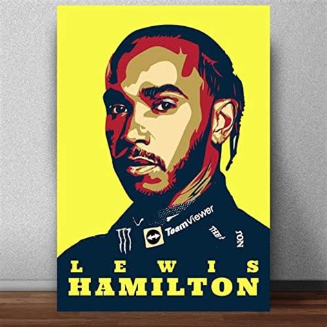 Good Hope Matte paper 300gsm Lewis Hamilton Poster, multicolour, Print ...