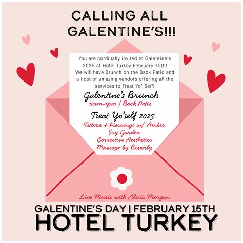 Galentines & Treat Yo’ Self 2025 – HOTEL TURKEY