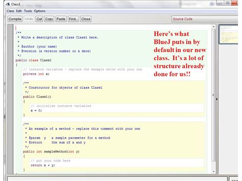 Image result for How to Write Java Program in BlueJ