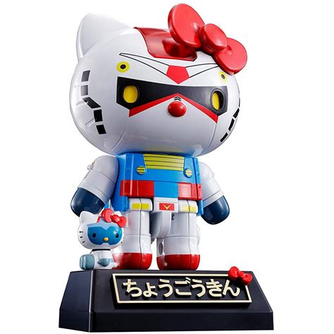 Tamashii Chogokin Gundam Hello Kitty | Bandai gundam models kits ...