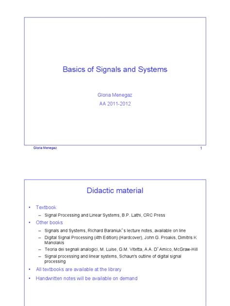 Image result for Signals and Systems Tutorials