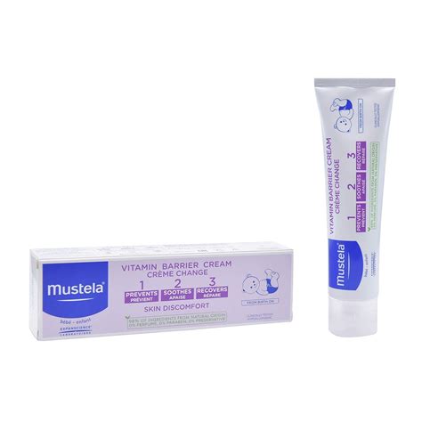 Buy Mustela Baby Natural Diaper Rash Cream for Newborn Baby – Fragrance ...