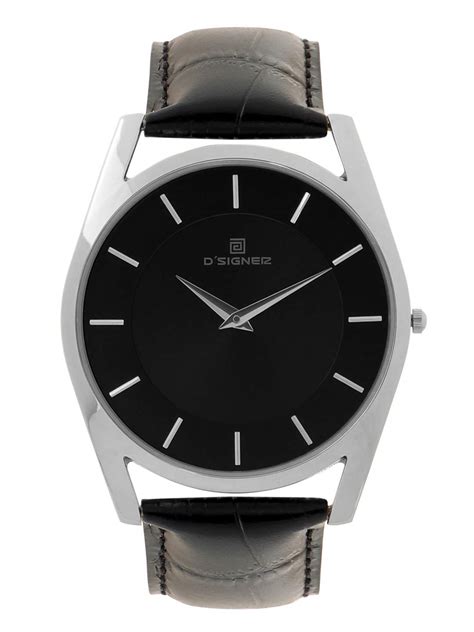 D'SIGNER Analog Black Dial Men's Watch-753SL.3.G : Amazon.in: Fashion