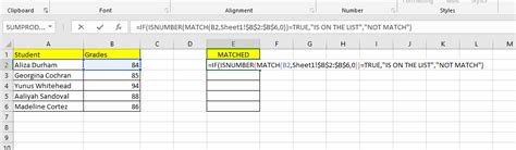 How Do We Use Match Fun to Compare Two Excel Sheets 的图像结果