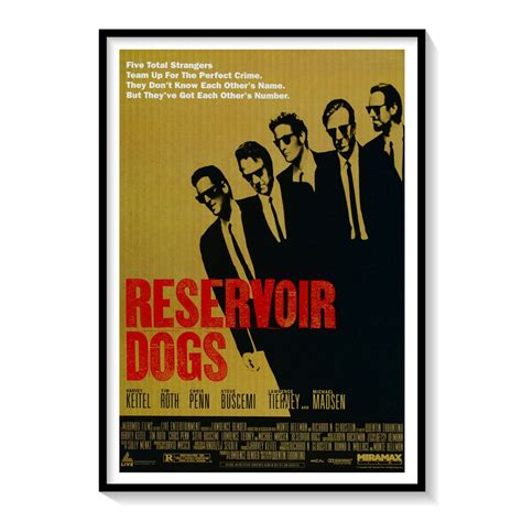 Reservoir Dogs Movie Poster: Buy Hollywood & Famous Movie Posters ...
