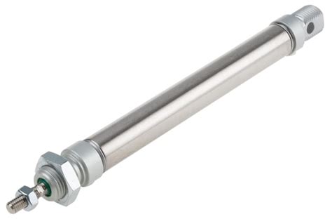 RS PRO | RS PRO Pneumatic Piston Rod Cylinder - 16mm Bore, 100mm Stroke ...