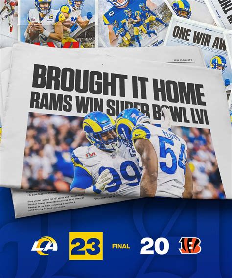 Los Angeles Rams on Twitter | Los angeles rams, Super bowl, Los angeles
