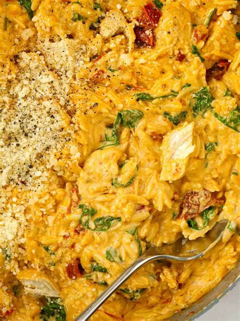 Marry Me Chicken Orzo {One Pot Recipe}