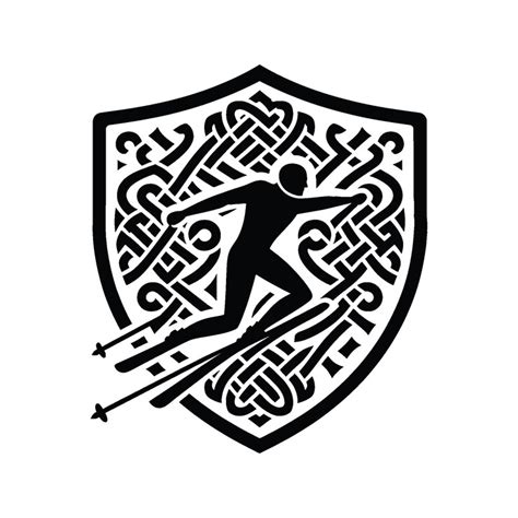 Skiing | Premium AI-generated vector