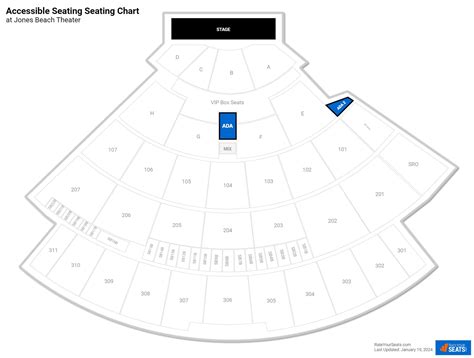 Jones Beach Seating Chart | Cabinets Matttroy