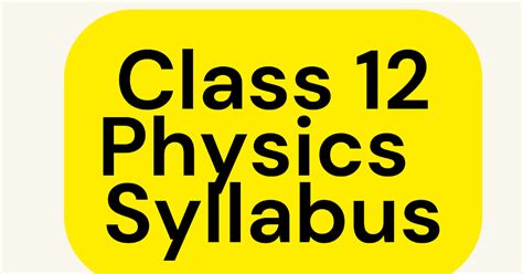 Image result for Physics Class 12 Full Course
