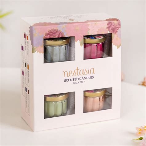 Tropical Wellness Scented Candle Set Of 4 Online - Premium Candle ...