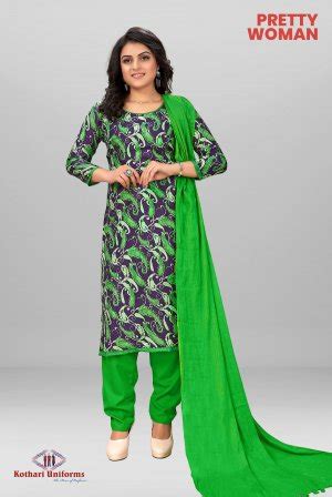 Pretty Woman - CPW3C | Kothari Uniforms | Uniform Salwars (Churidar)