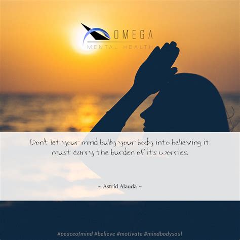 Omega Mental Health on LinkedIn: #peaceofmind #believe #motivate # ...