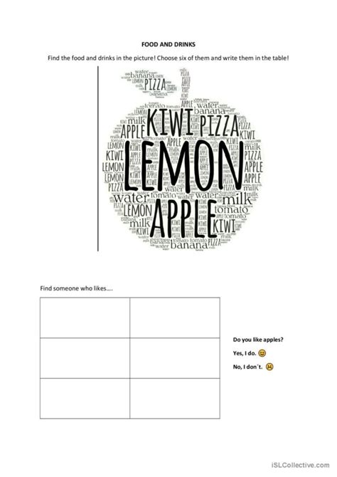 What Do You Like Worksheets 的图像结果