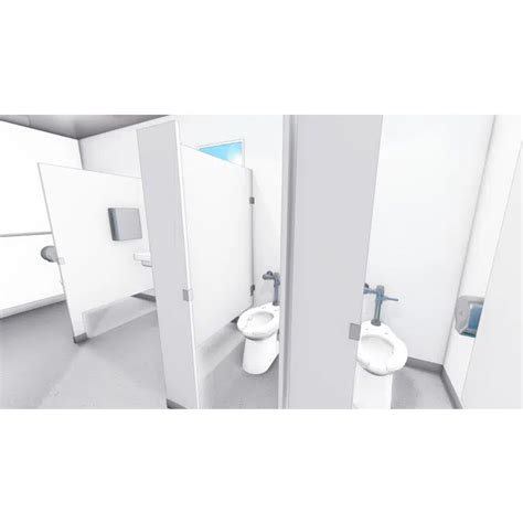 BIM objects - Free download! 20' Women's BathroomBox (Shipping ...