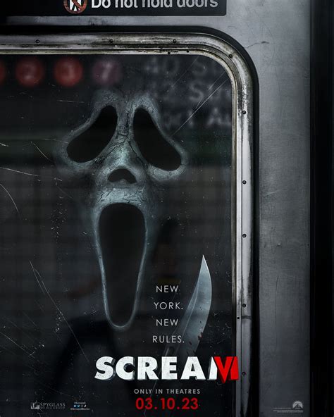 Official Poster for 'Scream VI' : r/Scream