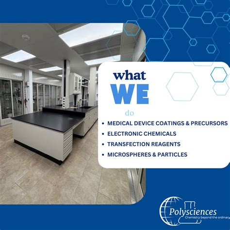 #polysciences #innovation #labexpansion #customsynthesis #partnerwithus ...