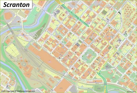 Map of Scranton 的图像结果