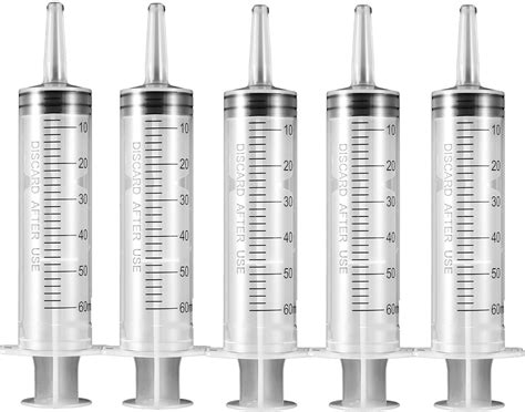 GOTRUST 60ml Suction Syringe Set for Fluid and Nutrient India | Ubuy
