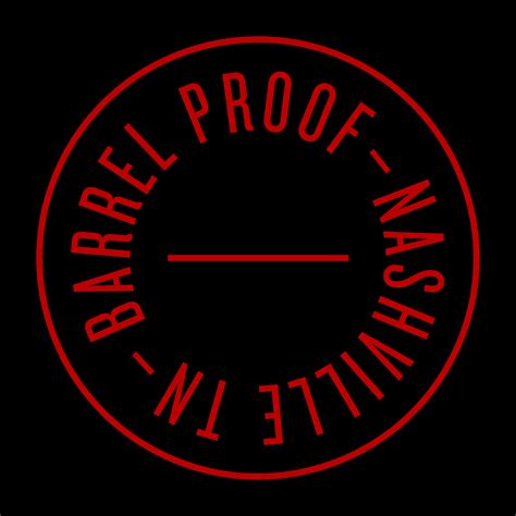 Food + Drink Menus — Barrel Proof Nashville