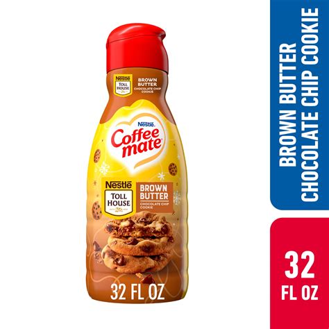 Nestle Coffee Mate Brown Butter Chocolate Chip Cookie Liquid Coffee ...
