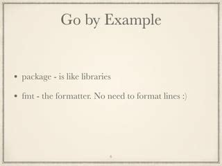 Image result for Go Explained