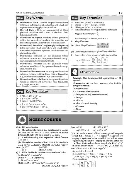 NCERT Textbook Solution Class 11 Physics | For Latest Exam – Oswaal Books
