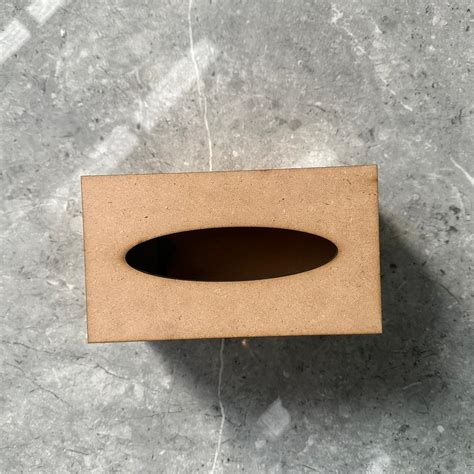 MDF tissue box