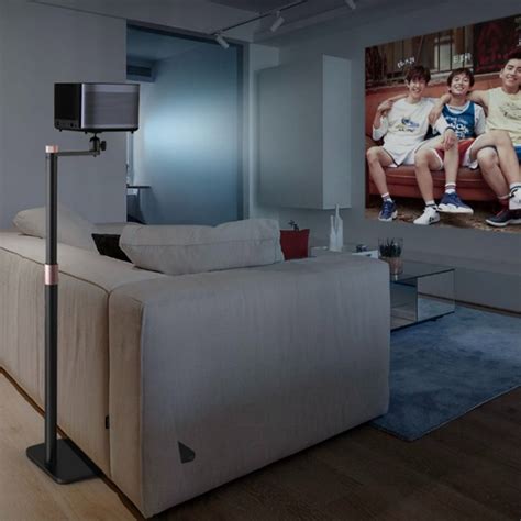 [iDS] Premium Projector Floor stand Space Saving Projector Floor Stand ...