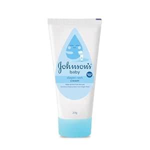 Amazon.in: Buy Johnson's Baby Diaper Rash Cream – 20g | Gentle ...