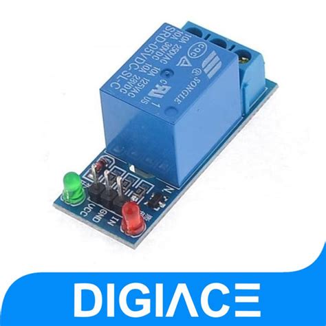 Jual 5v 1 channel Relay Module with LED indicator / Relay 1 Channel ...
