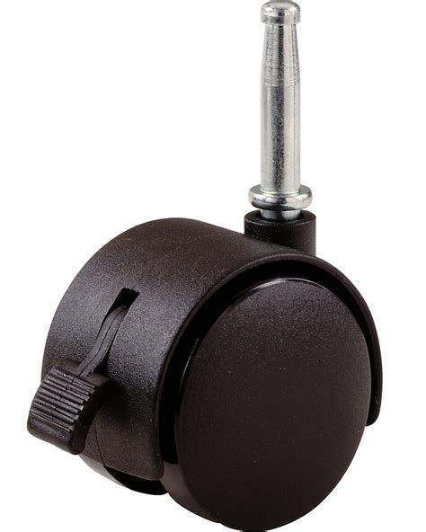 Shepherd Hardware 9406 2-Inch Office Chair Caster, Twin Wheel with ...