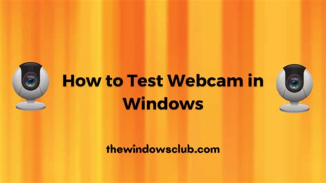 Image result for Test Camera Windows 7