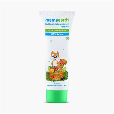 Buy Mamaearth Fruit Punch Toothpaste for Kids - 50 g from Mama Earth at ...