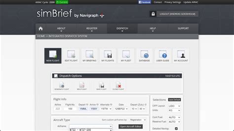 Simbrief Tutorial 的图像结果