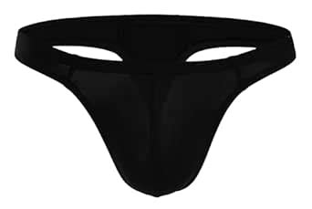 Buy JOVO Men's Thong Low Rise Sexy Solid G-String Thong Bikini T-String ...