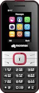 Micromax S117, Dual Sim Keypad with Long Lasting Battery & Dedicated ...